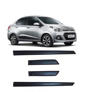 Side Door Beading Door Protector Accessories for Xcent Black